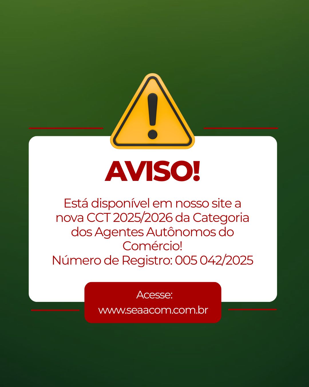 REGISTRADA A CONVENÇÃO COLETIVA DE TRABALHO