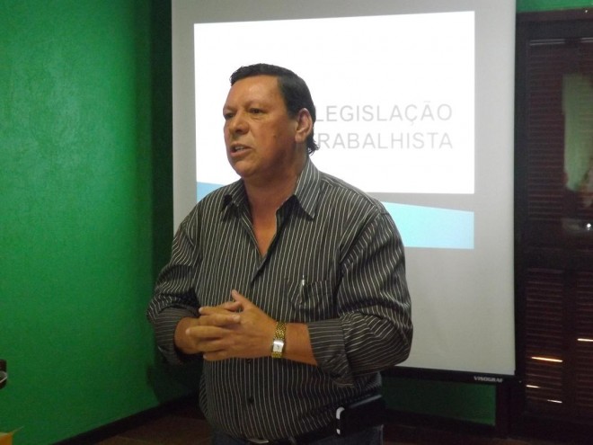 O presidente do SEAACOM, José Providel, falou da importância da atividade.